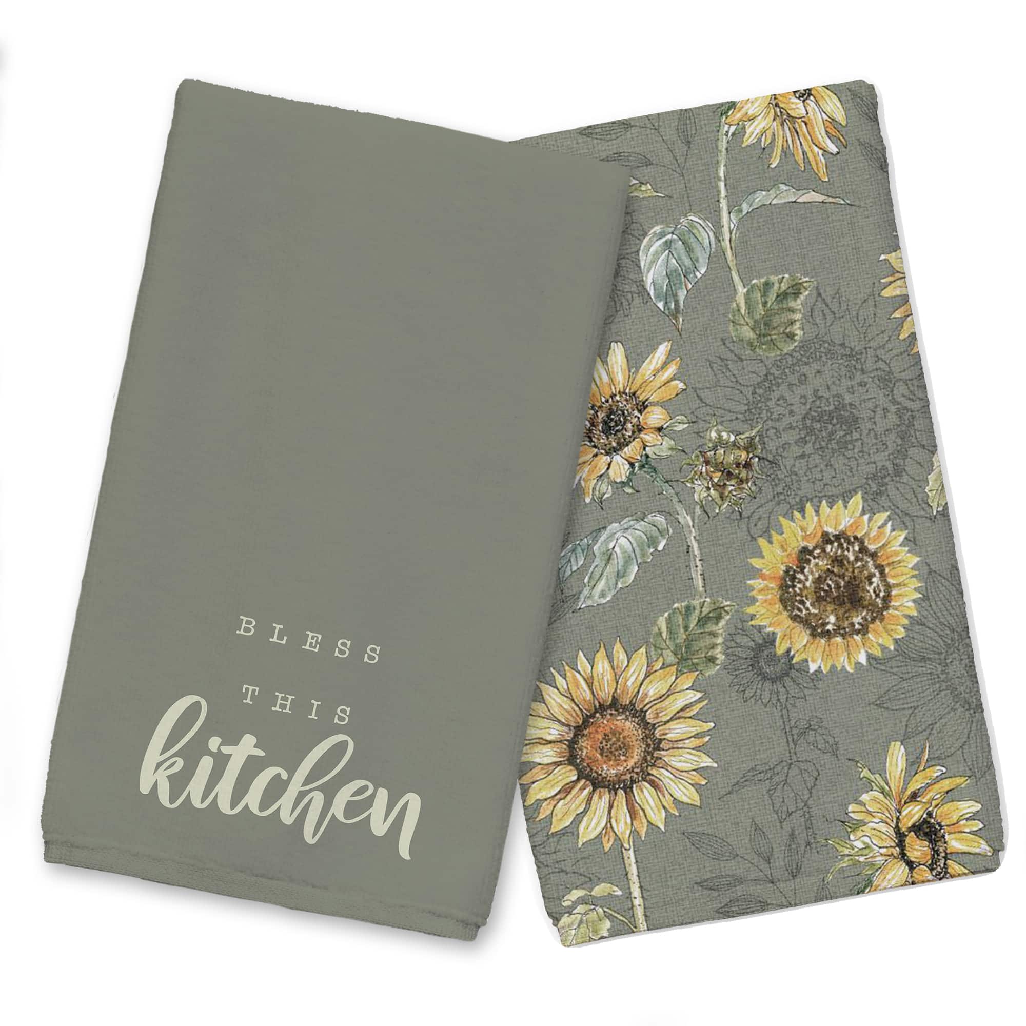 Bless This Kitchen Tea Towel Set